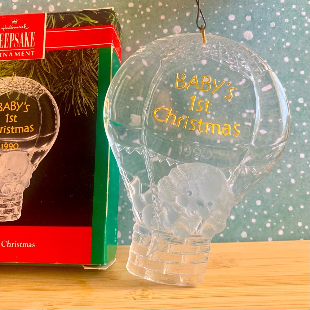Hallmark Keepsake Ornament * Baby’s First Christmas * 1990